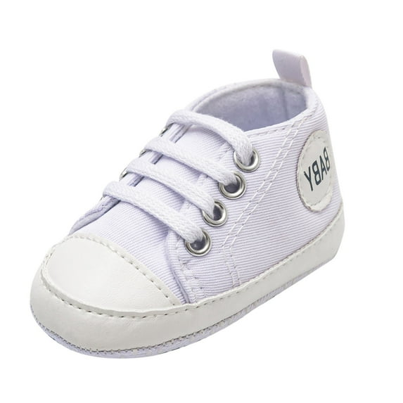 Puntoco Soft Sole Baby Toddler Canvas Shoes 0~1 Year Old Baby Girls Boys Indoor Available Shoes for St Patrck Kids Shoes Clearance