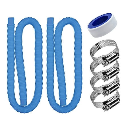 Puntoco Special Offers Clearance Replacement Hose for Above Ground Poolsaccessory Pool Pump Replacement Hose Blue