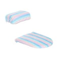 thumbnail image 1 of Puntoco Toilet Tank Cover and Toilet Lid Cover Washable Toilet Cover Set with Elastic Bottom Soft Stretch Fabric Cover for a Lid Toilet Tank Toilet Top Cover Back of Toilet Tank Cover Replacement, 1 of 6