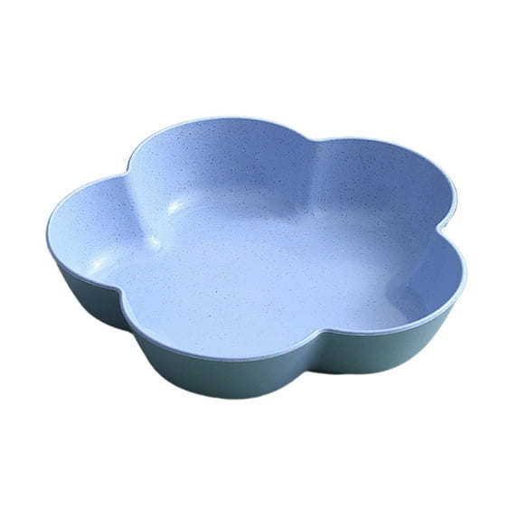 Puntoco Wheats Straw Plates Dessert Salad Plates Small Serving Cake Dessert Plates Dipping Sauces Plates Salad Plates Reusable Dishes Dishwasher Microwave Safe