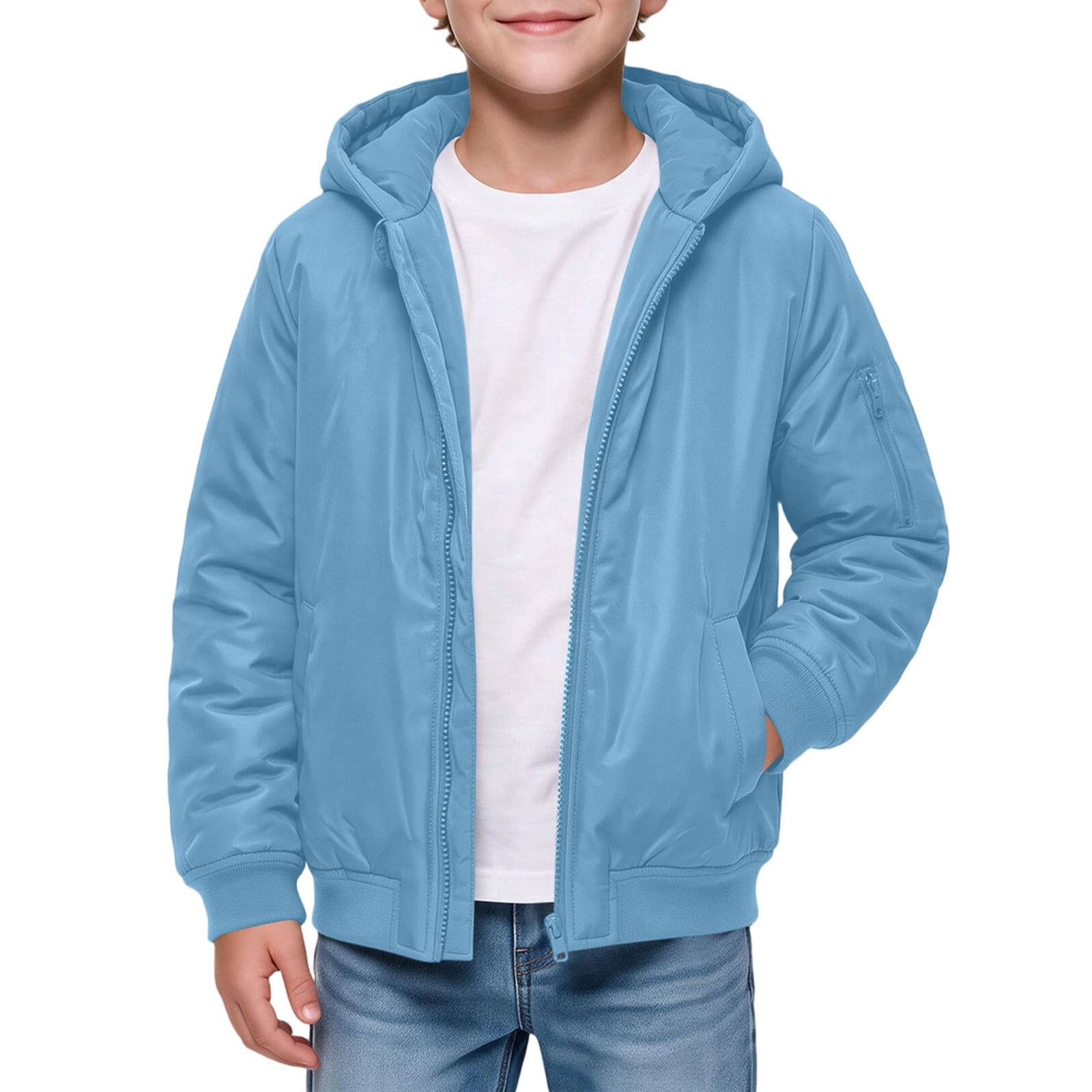 Kids Racing Jacket Puntoco Winter Kids Puffer Jacket Cotton Quilted Lightweight Coat Light ...