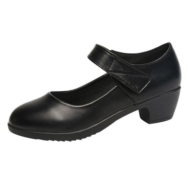 Puntoco Women High heel sandals clearance Single Shoes Square
