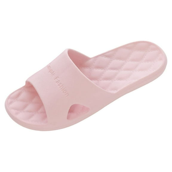Puntoco Women'S Shoes Clearance,Women'S Couples Home Bathroom Shower Non-Slip Slippers Pool Shoes Pink