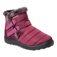 thumbnail image 1 of Puntoco Women'S Winter Boots Clearance,Women Winter Solid Color Keep Warm Ankle Shoes Plus Velvet Boot Flat Snow Boots Red, 1 of 4