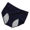 thumbnail image 1 of Puntoco Women Underwear Clearance Leak Proof Menstrual Period Panties Underwear Physiological Waist Pants Blue 8-12(XL), 1 of 3