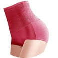 thumbnail image 1 of Puntoco Womens Panties Clearance High Waist Nice Buttocks Peach Buttocks Belly-Up Pants Buttocks Panties Wine 6(XL), 1 of 5