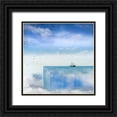 thumbnail image 1 of Punyet Miro, Carles 12x12 Black Ornate Wood Framed with Double Matting Museum Art Print Titled - Close To The Edge, 1 of 4