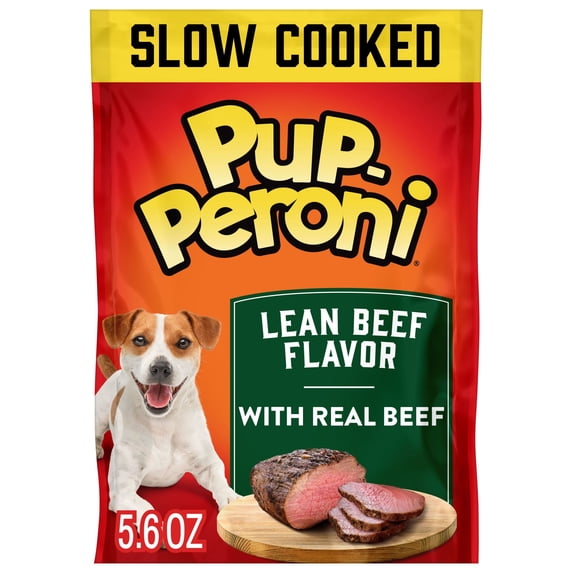 Pup Peroni Lean Beef Flavor Dog Treats, 5.6 oz Bag