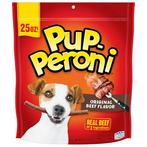 Pup-Peroni Original Beef Flavor Dog Snacks, 25-Ounce