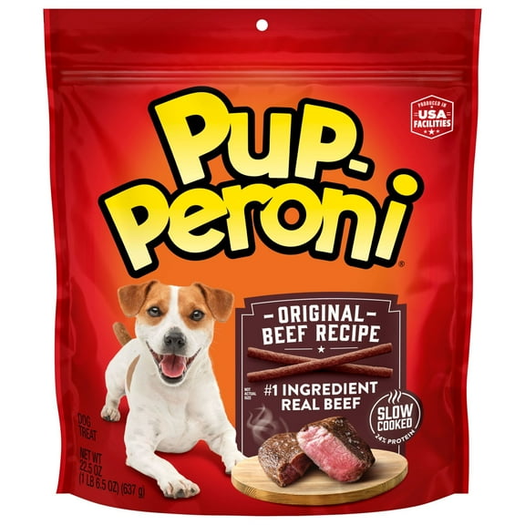 Pup Peroni Original Beef Recipe Dog Treats, 22.5 oz Bag