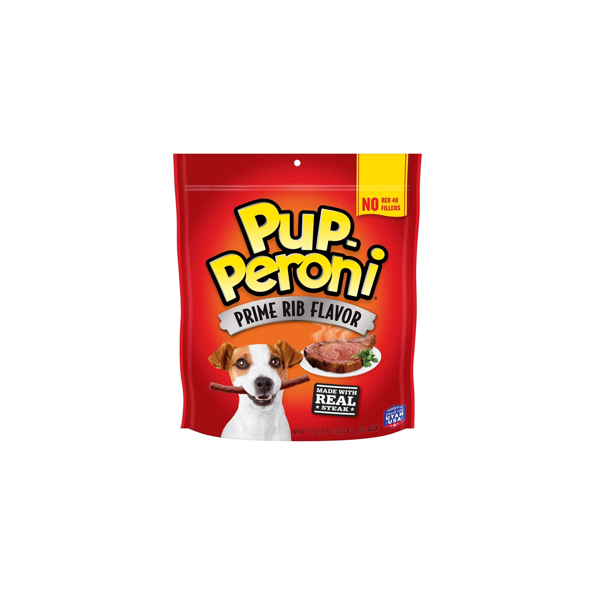 Pup-Peroni Original Prime Rib Flavor Dog Snacks, Ounce Bag