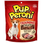 Pup Peroni Dog Training Treats Made With Real Beef, 5.6 oz Bag
