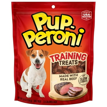 Pup Peroni Dog Training Treats Made With Real Beef, 5.6 oz Bag