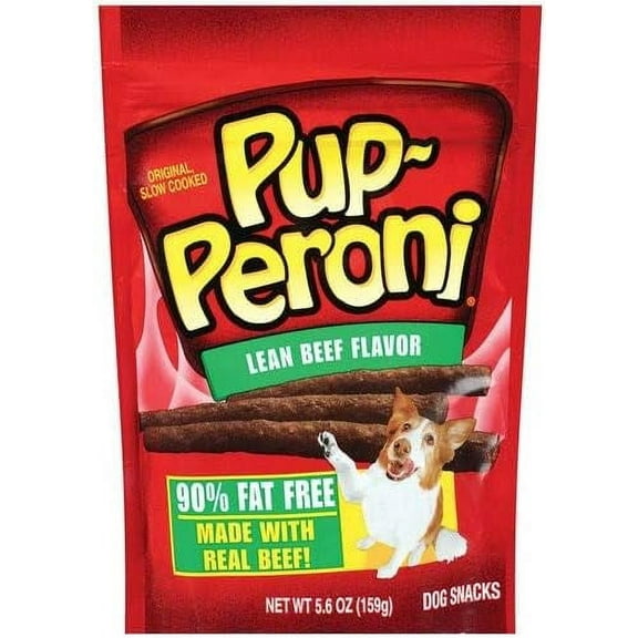 Pup Peroni Treats Peroni Lean Beef Flavor Chewy Dog Snack, 5.6 Oz, 3 Pack