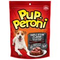 thumbnail image 1 of Pup Peroni Triple Steak Flavor Dog Treats, 5.6 oz Bag, 1 of 12