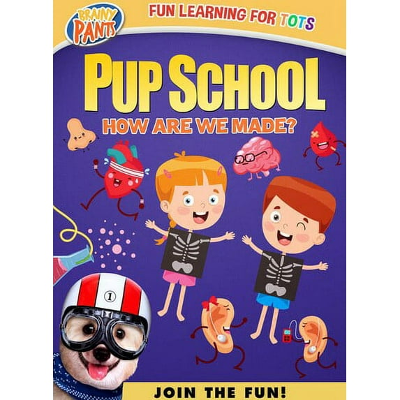 Pup School: How Are We Made? (DVD), Brainy Pants, Anime & Animation