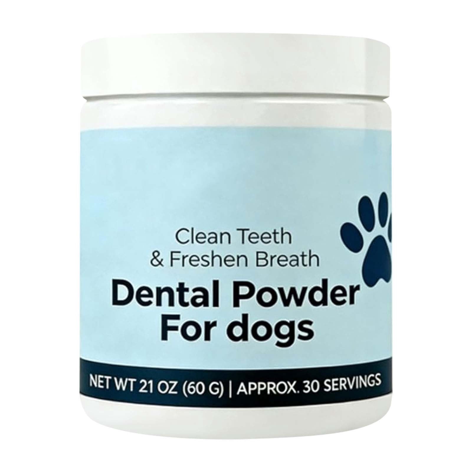 PupDose Dental Powder for Dogs, 21oz Natural Canine Oral Health Dental Powder, Teeth Cleaning & Tartar Removal, Gum Health Support for Small Medium Large Dogs