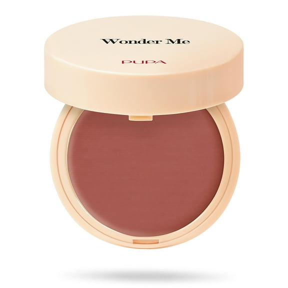 Pupa Milano Wonder Me Blush, Matte Face Blush, 005 Deep Passion, 0.141 oz