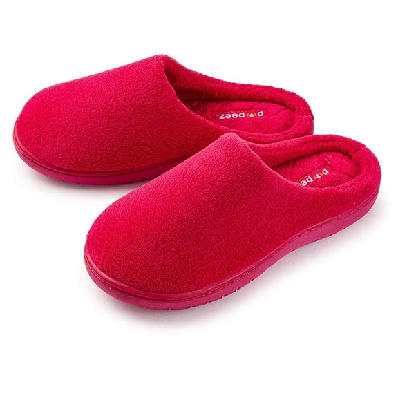 Pupeez Girls Classic Terry Clog Slippers