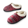 thumbnail image 1 of Pupeez Girls Knitted Winter Slippers with Fleece Inside -kid sizes 11 to 5 -style #9368, 1 of 6