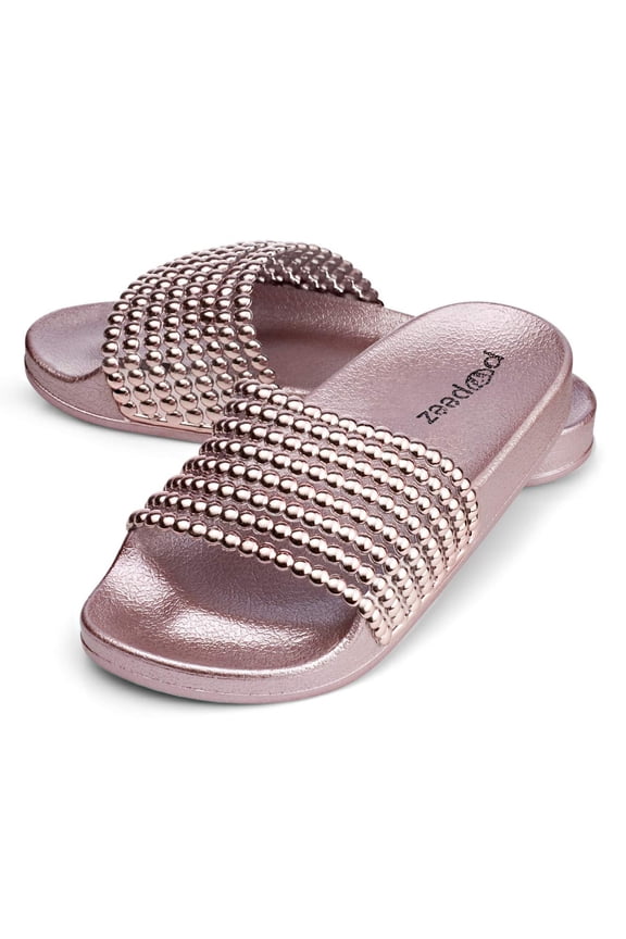 Girls Slide Sandals Rose