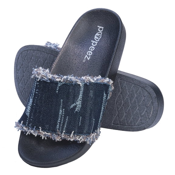 Pupeez Kids Danim Color Open Toe Slipe Slippers