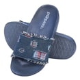 thumbnail image 1 of Pupeez Kids Danim Color Open Toe Slipe Slippers, 1 of 4