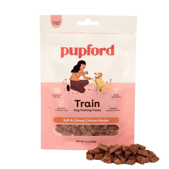 Pupford Soft & Chewy Training Treats for Dogs & Puppies (Chicken, 5 oz)