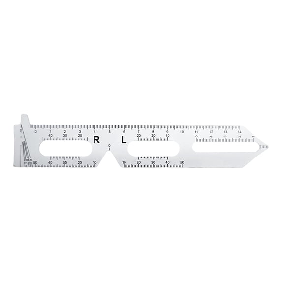 Pupillary Distance Ruler 59 Inch Optical Measurement Tool with Clear Markings for Eyeglasses and Online