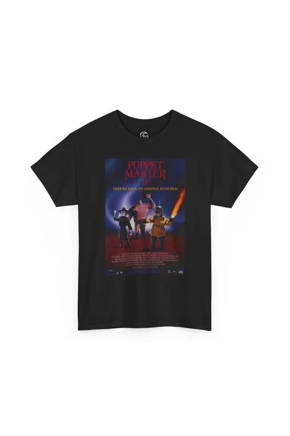 Puppet Master 2 Movie Poster Retro T-Shirt For Men & Women, Vintage Horror Tee