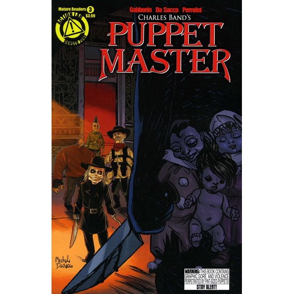 Puppet Master (Danger Zone) #3 VF ; Action Lab Comic Book