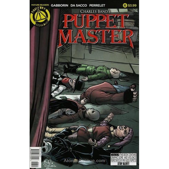 Puppet Master (Danger Zone) #6 VF ; Action Lab Comic Book