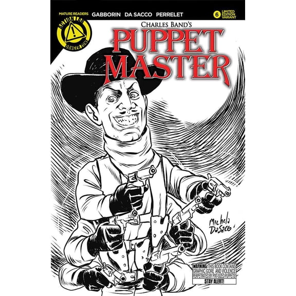 Puppet Master (Danger Zone) #6B VF ; Action Lab Comic Book