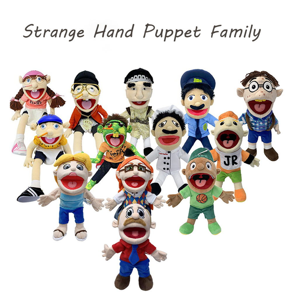 Puppet Plush Toy Doll, Soft Stuffed Hand Puppet Prank Plush Toy, Silly