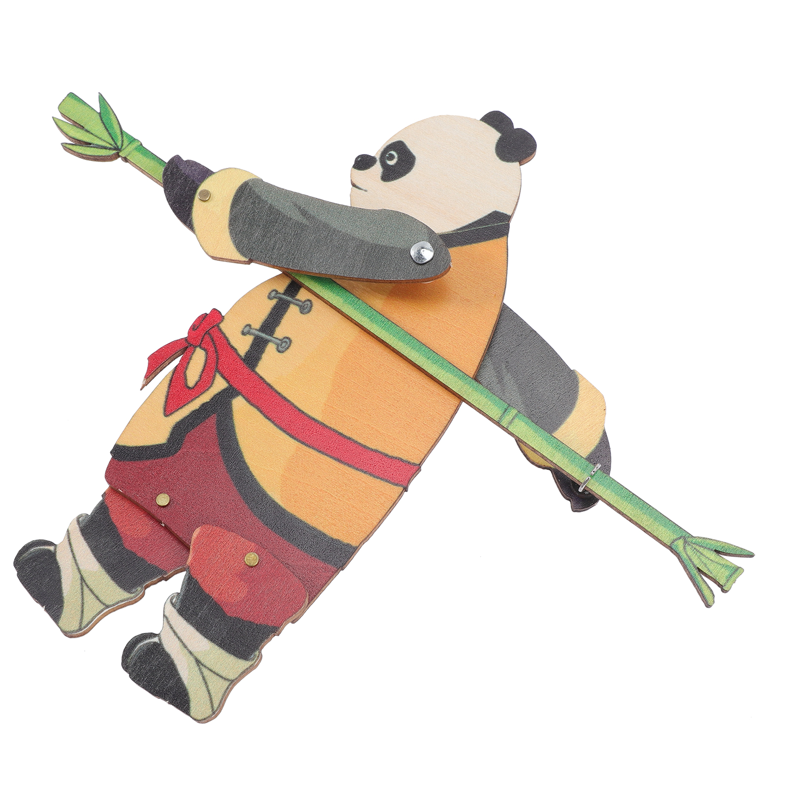 Puppet Theater Model Panda Shadow Puppets Figure Puppet Prop Kids Story