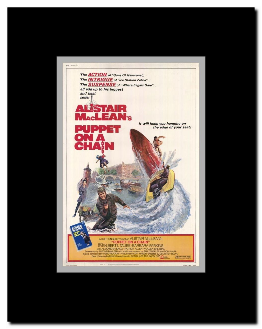 Puppet on a Chain Framed Movie Poster