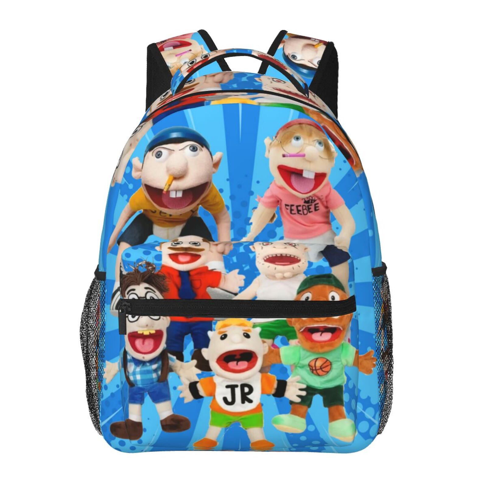 Puppets SML Jeffy Adjustable Laptop Backpack School Student Book Bag