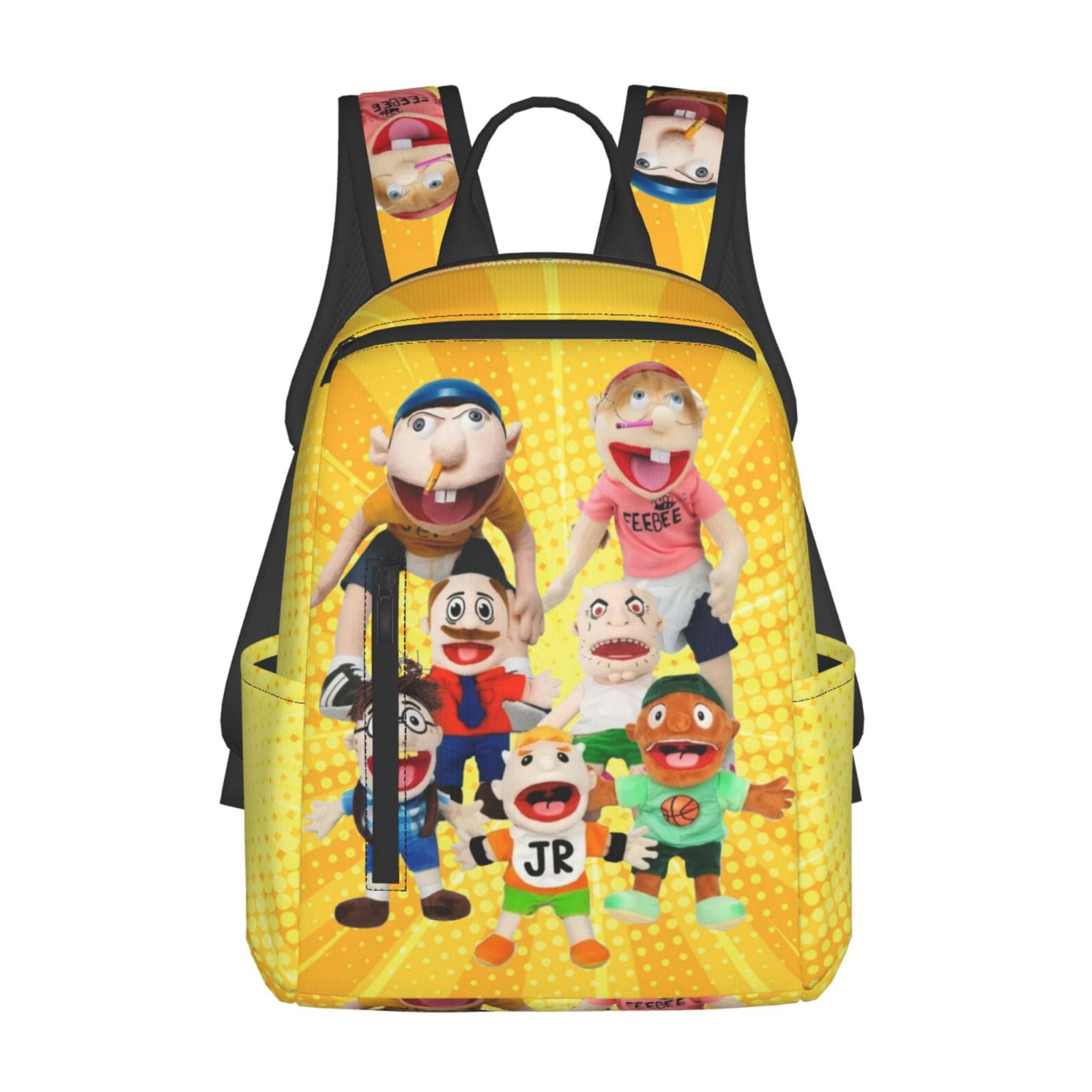 Puppets SML Jeffy Lightweight Backpack Student Bookbag School Bag