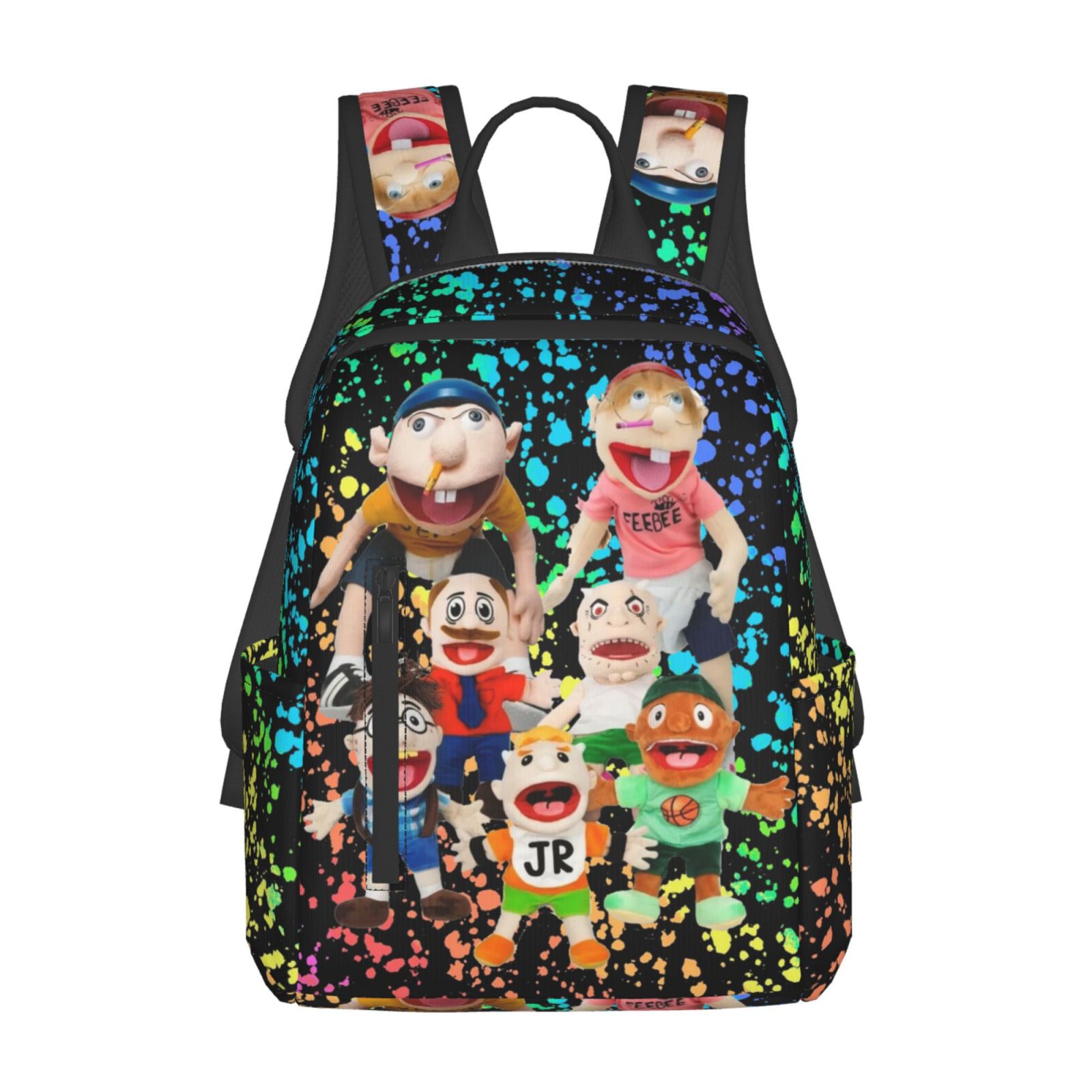 Puppets SML Jeffy Lightweight Backpack Student Bookbag School Bag