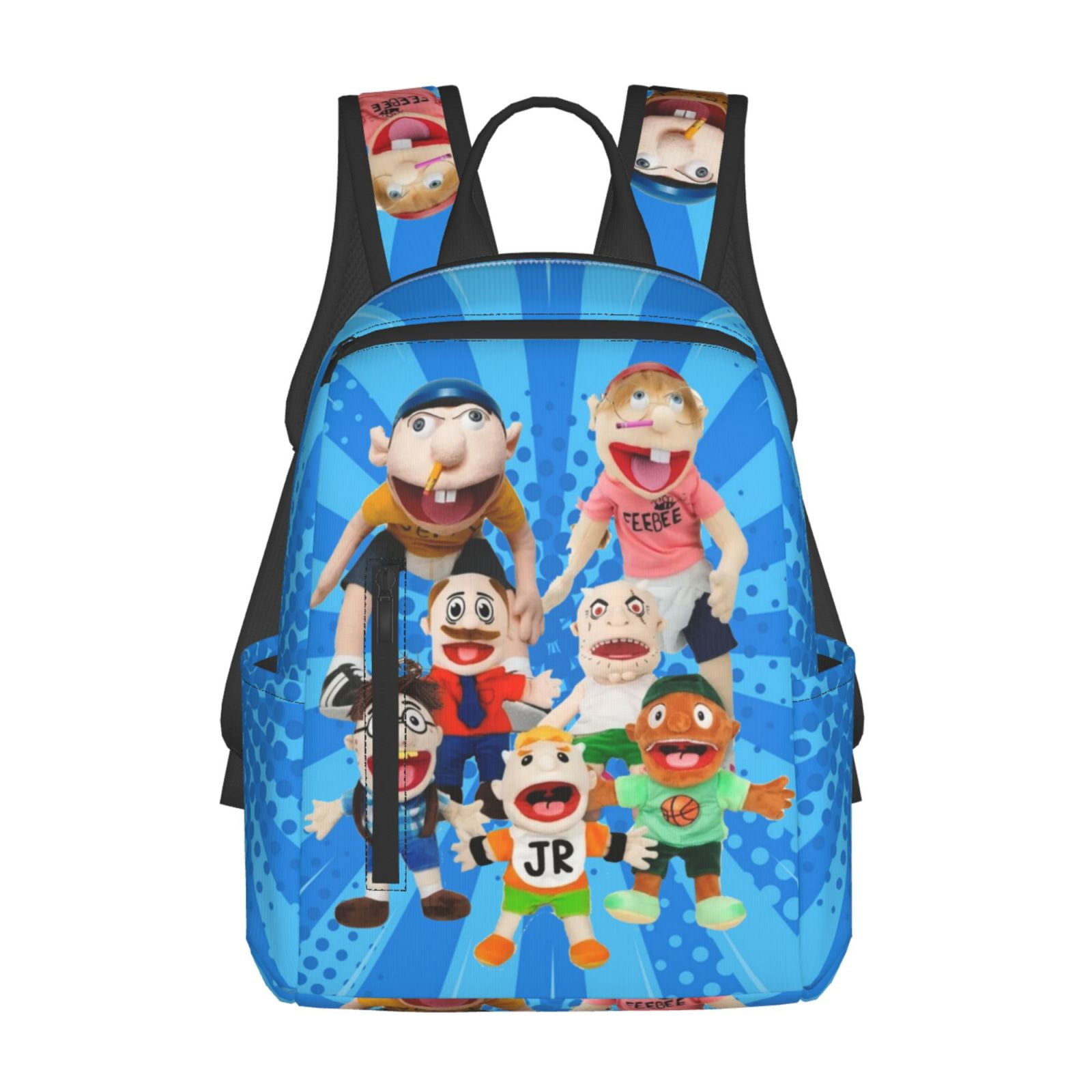 Puppets SML Jeffy Lightweight Backpack Student Bookbag School Bag