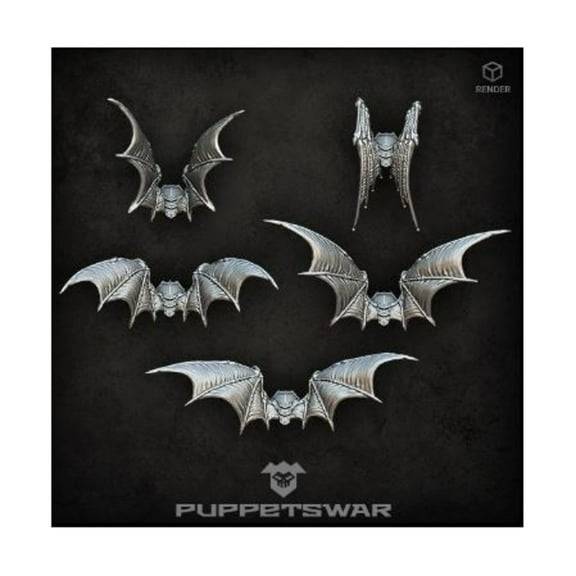 Puppetswar Bat Wing Packs New
