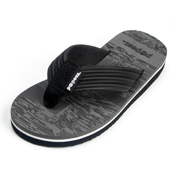 Puppez Kid Boy's Flip Flops Indoor Outdoor Lightweight Summer Slipper Sandal