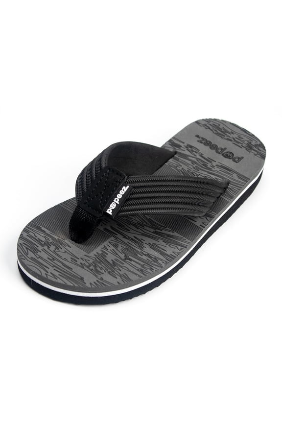 Puppez Kid Boy's Flip Flops Indoor Outdoor Lightweight Summer Slipper Sandal