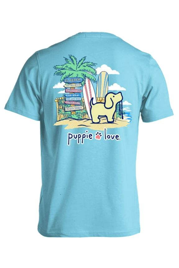 Dog Beach Pup Short Sleeve T-Shirt