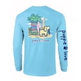 thumbnail image 1 of Puppie Love Dog Beach Pup Long Sleeve T-Shirt Sweatshirt, 1 of 2