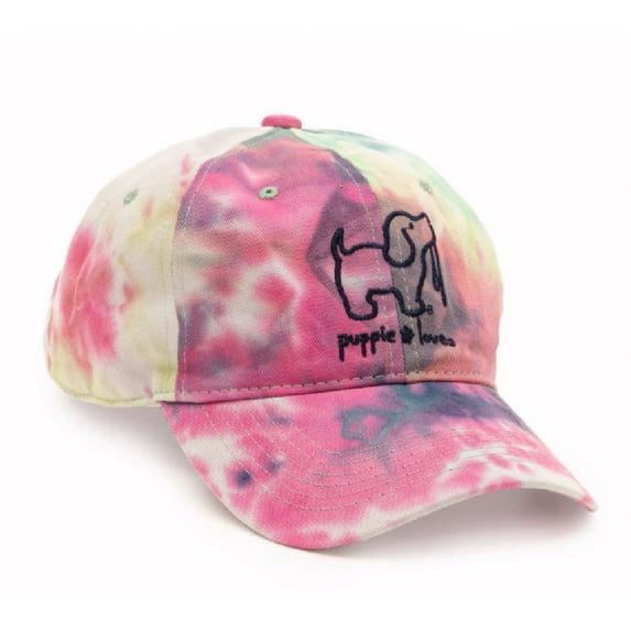 Puppie Love Dog Cotton Candy Tie Dye Cap Hat