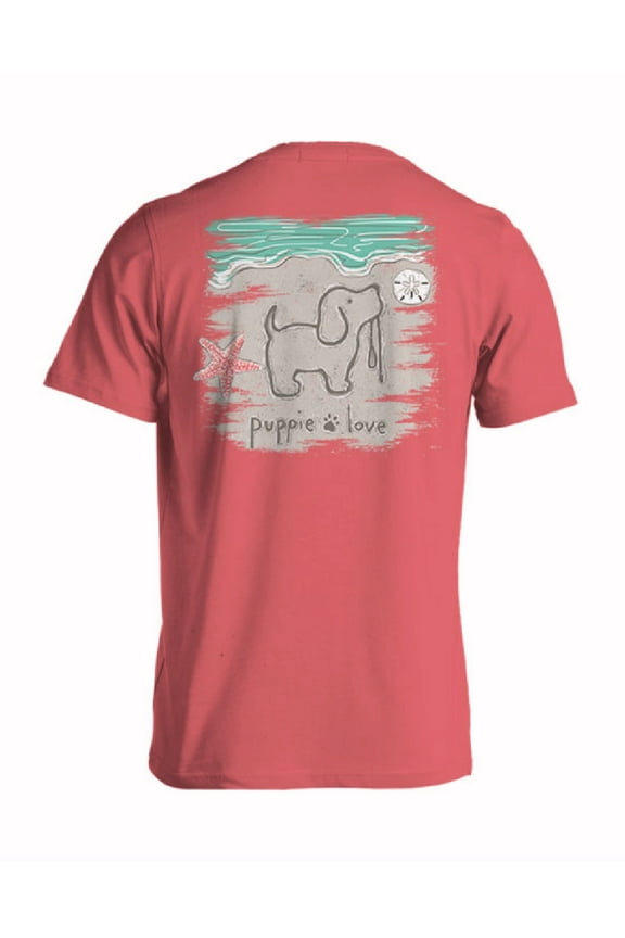 Dog Sand Pup Short Sleeve T-Shirt