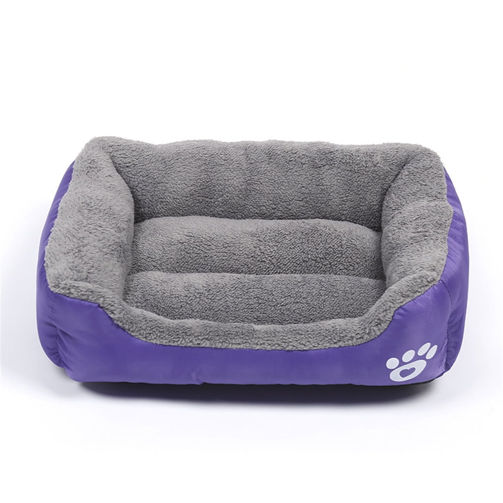 Puppy Bed, Orthopedic Pet Sofa Bed, Soft Calming Cat Beds for Indoor Cats, Anti-Slip Bottom with Multiple Size
