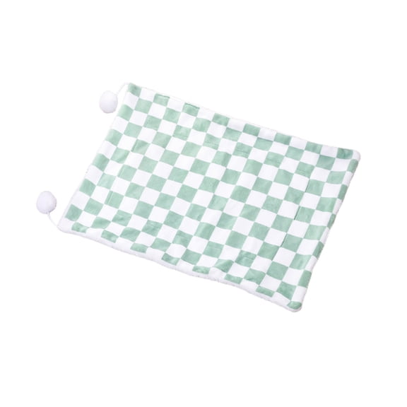 Puppy Checkered Blankets for Small Dogs Super Soft Flannel Pet Washable Blankets 20x16'' Warm Sleep Mat for Dogs Puppy Cat