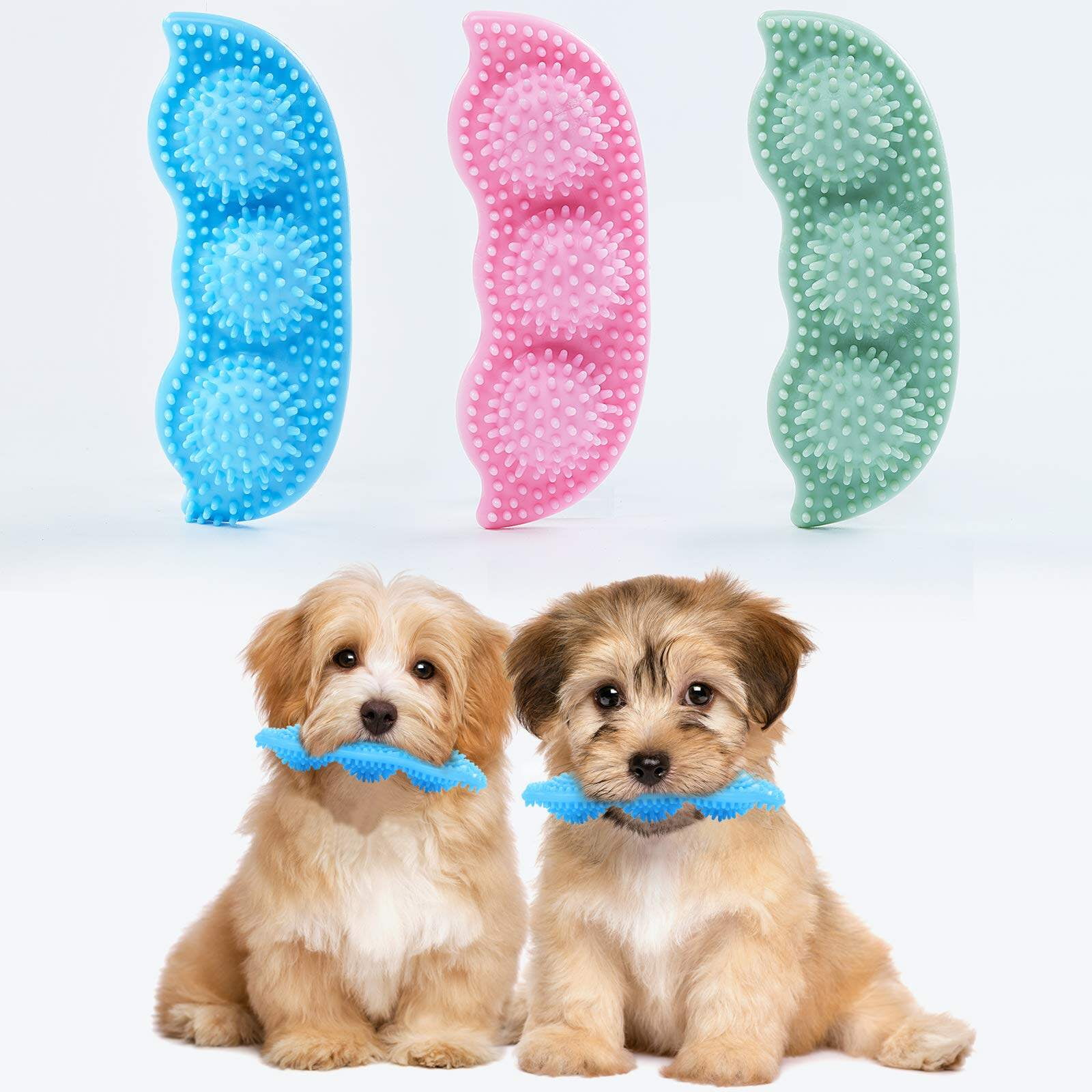 Puppy Chew Toys for Teething Puppies, Puppy Teething Toys, 360° Clean ...
